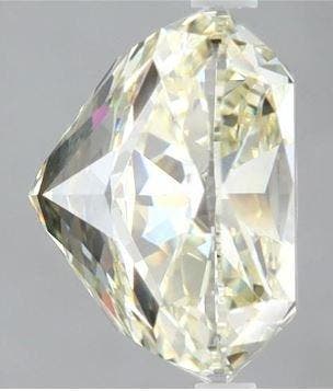 1 pcs Diamant (Natuurlijk) - 4.02 ct - Cushion - L - VVS2 -, Nieuw