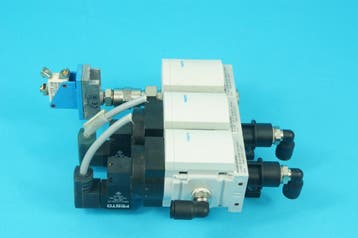 Festo 2x MS4-EE-1/4-10V24 magneetvalve + MS4-FRM-1/4-Y G1/4, Ophalen of Verzenden, Nieuw