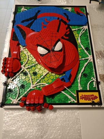 Lego Set - 31209 - Art - The Amazing Spider-Man Lego Art, Nieuw
