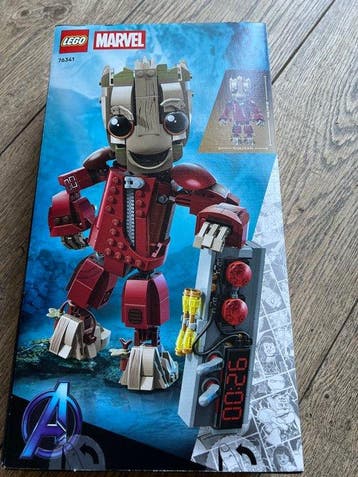 Lego Set - 76341 - Marvel - Ravager Jumpsuit Groot, Nieuw