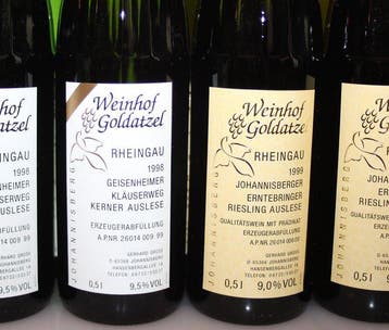 1998 + 1999 Auslese: Riesling + Kerner - Johannisberg