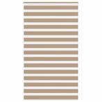 vidaXL Zebra Blind 135x230 cm stofbreedte 130,9 cm polyester, Verzenden