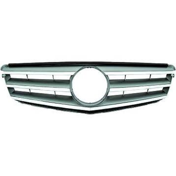 Carnamics Grille | Mercedes-Benz C-klasse 07-11 4-d (W204) /, Verzenden