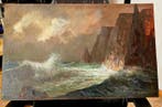 Guglielmo Forti (XX) - Il mare dinverno, Antiek en Kunst