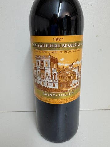 1991 Château Ducru Beaucaillou - Saint-Julien 2ème Grand Cru, Verzamelen, Nieuw