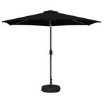 vidaXL Tuinscherm met LED Lichten 300 x 300 cm Polyester, Tuin en Terras, Parasols, Verzenden, Nieuw