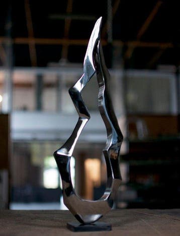 Pol Quadens - sculptuur, Flint 26 - 50 cm - Staal - 2026