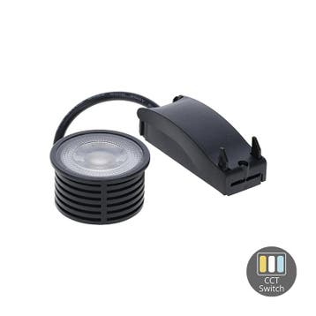 MR16 MODULE | MISTER | 5W | ZWART | DIMBAAR | CCT-SWITCH, Huis en Inrichting, Lampen | Spots, Verzenden, Nieuw