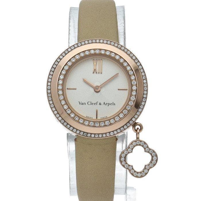 Van Cleef & Arpels - Mini Charm Watch with Diamond Bezel 1, Bijoux, Sacs & Beauté, Montres | Hommes