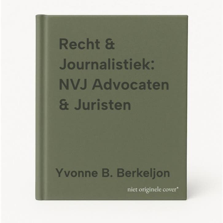 Recht & Journalistiek: NVJ Advocaten & Juristen, Boeken, Wetenschap, Zo goed als nieuw, Verzenden