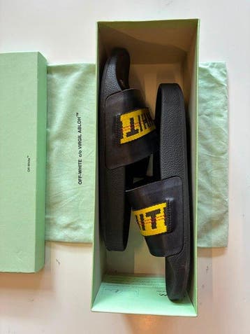 Off White - Slippers - Maat: EU 44, Kleding | Heren, Schoenen, Nieuw