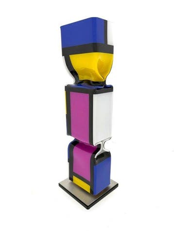 Ad van Hassel (1953) - Luxury Art Candy Toffee - Mondriaan