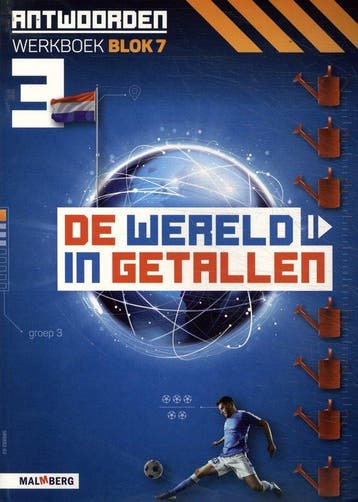 De wereld in getallen groep 3 blok 7 Antwoorden werkboek, Boeken, Verzenden, Zo goed als nieuw