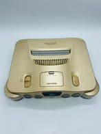 Nintendo - N64 - Nintendo 64 Gold Console Set + Controller +