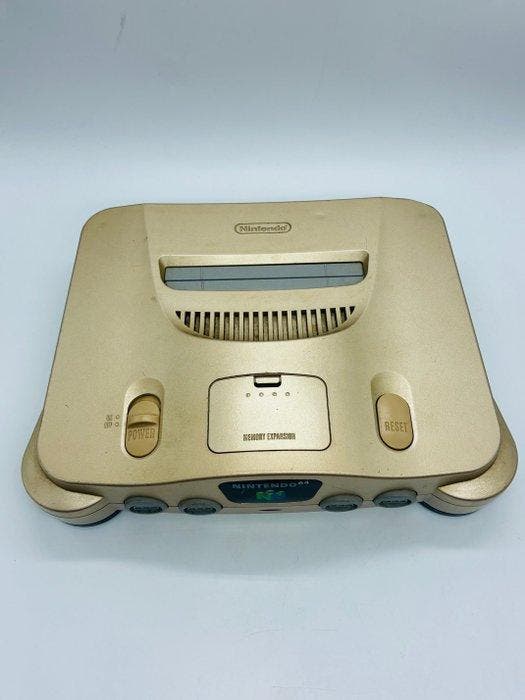 Nintendo - N64 - Nintendo 64 Gold Console Set + Controller +, Consoles de jeu & Jeux vidéo, Consoles de jeu | Accessoires Autre