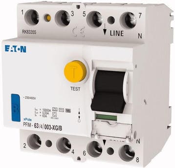 EATON INDUSTRIES Aardlekschakelaar - 300306, Verzenden