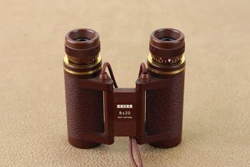 Verrekijker - ZEISS 8x20 Gold/Brown pocketverrekijker -