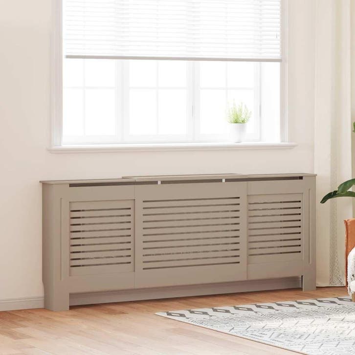 vidaXL Radiatorombouw 205 cm MDF, Doe-het-zelf en Bouw, Verwarming en Radiatoren, Nieuw, Verzenden