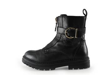 Nelson Veterboots Meisjes in maat 33 Zwart, Verzenden, Jongen of Meisje, Schoenen, Zo goed als nieuw