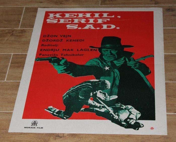 John Wayne - Cahill U.S. Marshal - Jaren 1970, Verzamelen, Film en Tv