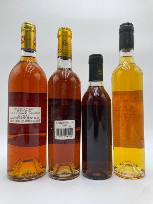 1992 Chateau Lamothe, 1991 Chateau dArche, 1994 & 1998, Collections, Vins