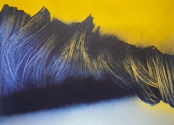 Hans Hartung - T1971-R30 - Offset lithograph - Licensed, Antiek en Kunst
