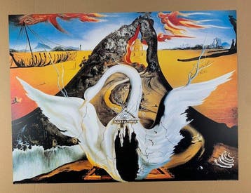 Salvador Dali (1904-1989) - Bacchanale, 1939 - Artprint - 60, Antiek en Kunst