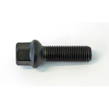 H&R Wielbout bolkonisch R14 M14x1.50 - Lengte 63mm - Zwart, Verzenden, Nieuw