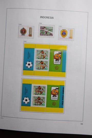 Indonésie 1977/1991 - Collection neuve, dans un album DAVO,, Postzegels en Munten, Gestempeld