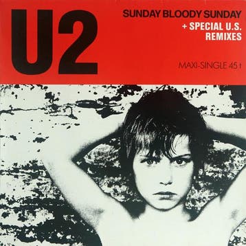 U2 - Sunday Bloody Sunday, Verzenden