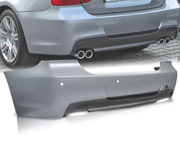 PARE-CHOCS ARRIERE BMW E90 08-12 LOOK M TECH PDC, Auto-onderdelen, Carrosserie, Verzenden