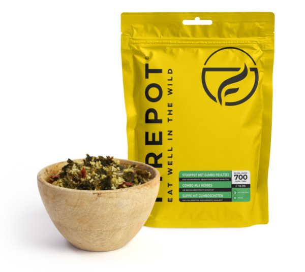 Stoofpot met Gumbo Peultjes - XL 700 kcal - Firepot, Divers, Produits alimentaires, Envoi