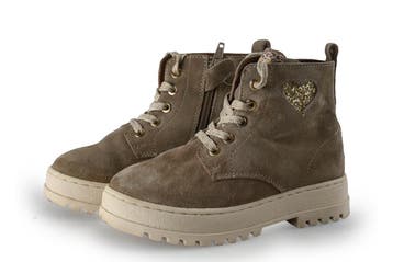 Nelson Veterboots Meisjes in maat 28 Beige, Kinderen en Baby's, Verzenden, Jongen of Meisje, Schoenen, Nieuw