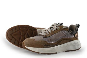Xsensible Sneakers in maat 38 Bruin, Kleding | Dames, Schoenen, Xsensible, Bruin, Verzenden, Zo goed als nieuw