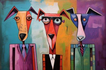 Felix van Horst - Dapper Dogs (XXL)