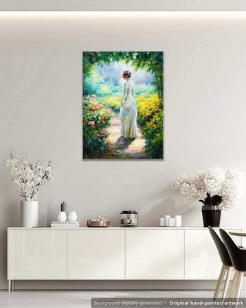 Stefano - Garden in White Light