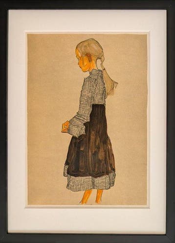 Egon Schiele (1890-1918), after - Austrian Girl