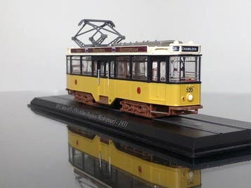 Atlas H0 - Tramway miniature (1) - Quatre essieux de
