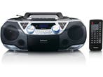 Lenco SCD-720SI - Boombox - DAB+ radio Bluetooth® speaker, TV, Hi-fi & Vidéo, Verzenden