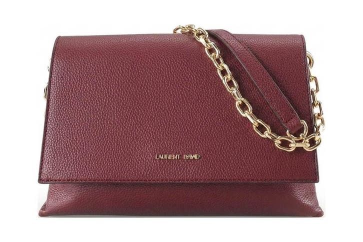 Laurent David Schoudertas Rood, Handtassen en Accessoires, Tassen | Damestassen, Rood, Zo goed als nieuw, Verzenden
