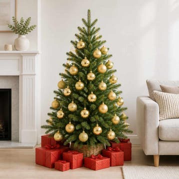 vidaXL Kerstballenset 75 st Goud 6 cm Polystyreen, Verzenden, Nieuw
