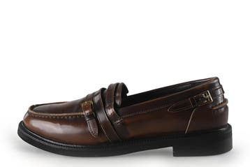 Stefano Lauran Loafers in maat 38½ Bruin, Kleding | Dames, Schoenen, Bruin, Verzenden, Overige typen, Zo goed als nieuw