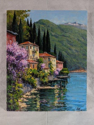 P. Fusco (XX-XXI) - Scorcio Lago di Como