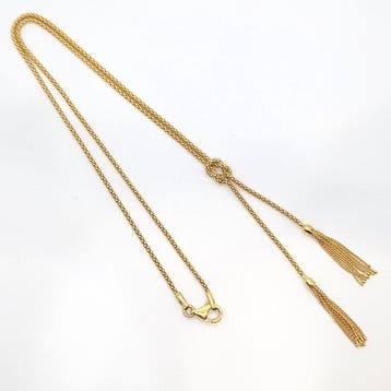 Halsketting - 18 karaat Geel goud, Handtassen en Accessoires, Nieuw