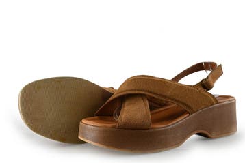 Sacha Sandalen in maat 42 Cognac, Kleding | Dames, Schoenen, Overige kleuren, Verzenden, Sandalen of Muiltjes, Zo goed als nieuw