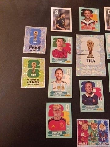 2026 Panini World Cup Stickers Varios Foil, Insert card - 17, Nieuw