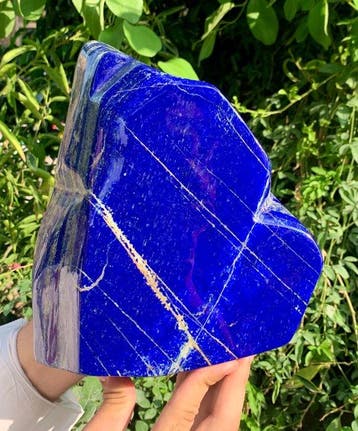 Lapis Lazuli vrijvorm beeldhouwwerk 4,7 kg natuurlijke