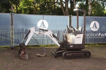 Veiling: Minigraver Bobcat E10 Diesel 7.5kW 2015, Ophalen