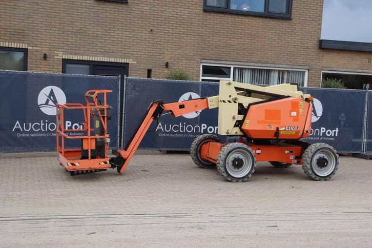 Veiling: Knikarmhoogwerker JLG H340AJ Diesel 12.3m 2017, Zakelijke goederen, Machines en Bouw | Liften, Steigers en Ladders, Ophalen