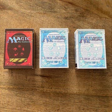 Wizards of The Coast - 3 Box - Magic: The Gathering -